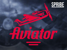Aviator: minimalistyczny czerwony samolot na burzowym niebie